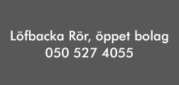 Löfbacka Rör, öppet bolag logo